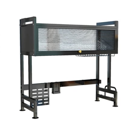 حامل تجفيف الصحون الستانلس ستيل متجر بكم Bkam