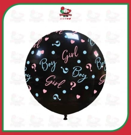 بالون (Gender Reveal) مقاس 36انش (بالونه كبيره)