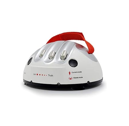 لعبة جهاز كشف الكذب بالصدمات الكهربائية الصغير، لعبة مبتكرة مثيرة للاهتمام لاختبار كشف الكذب والحقيقة، لعبة تحدي