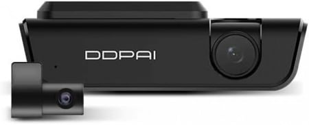 كاميرا داش كام DDPAI X5 Pro بكامرتين مزدوجة امامية وخلفية بتصوير 4K