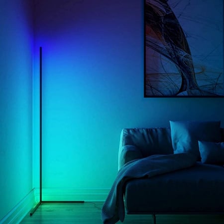 لمبة اضاءة زاوية RGB مزودة بريموت للتحكم عن بعد