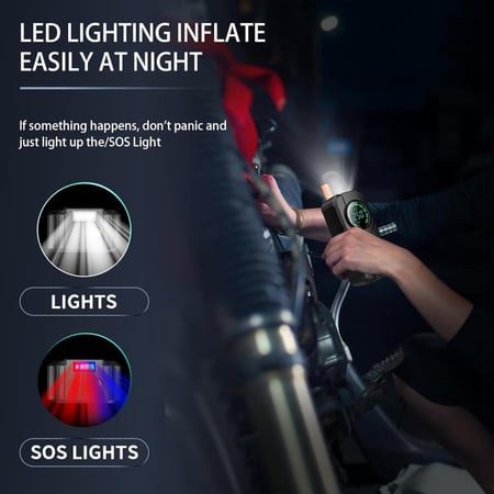 بطارية متنقلة اشتراك مشغل للسيارة بقوة 6000 ملي امبير مع منفاخ هواء مدمج من دينكس DX414