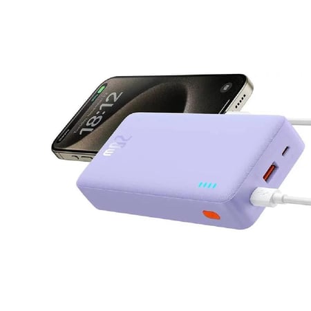 بطارية متنقلة للجوال بسعة 20000 مللي امبير وبقوة 20 واط| باور بانك بيسوس ايربو يدعم الشحن السريع مثالي للسفر