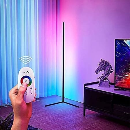 لمبة اضاءة زاوية RGB مزودة بريموت للتحكم عن بعد