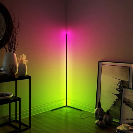 لمبة اضاءة زاوية RGB مزودة بريموت للتحكم عن بعد