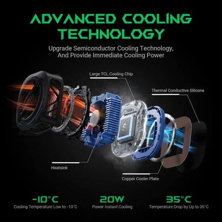 مروحة تبريد للجوال Mag Cooler 3 Pro مبرد لالعاب الجوال