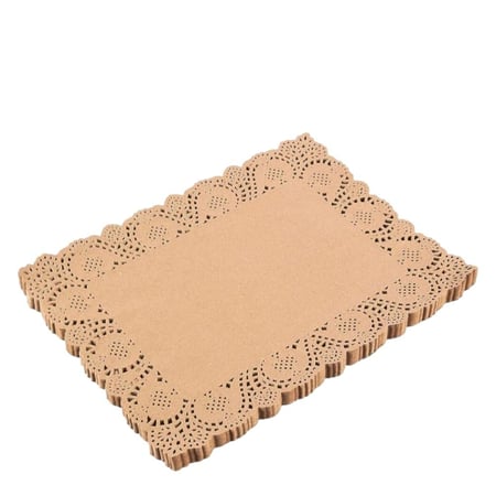 ورق دانتيل بني