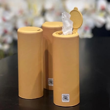 مناديل اسطوانية بيج