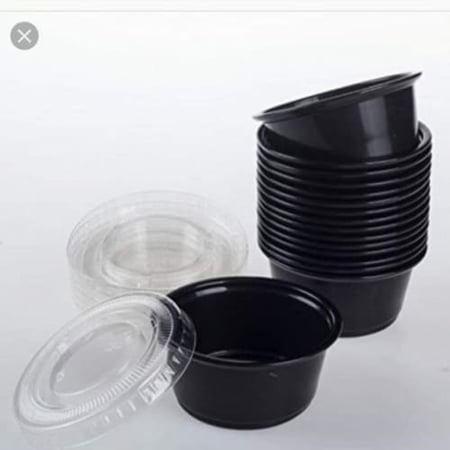 cans of black sauce 2 oz