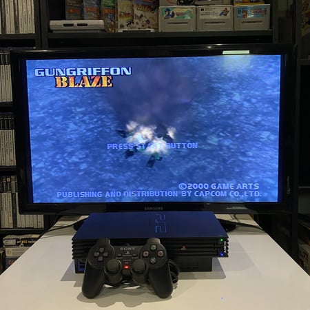بلايستيشن 2 فات مع مجموعة العاب.(Playstation 2).