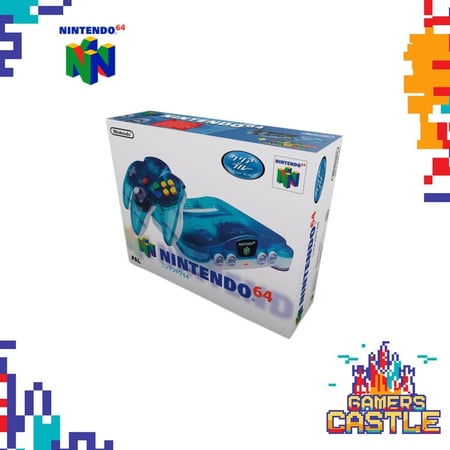 نينتندو 64 مستعمل بالكرتون-حالة الوكالة