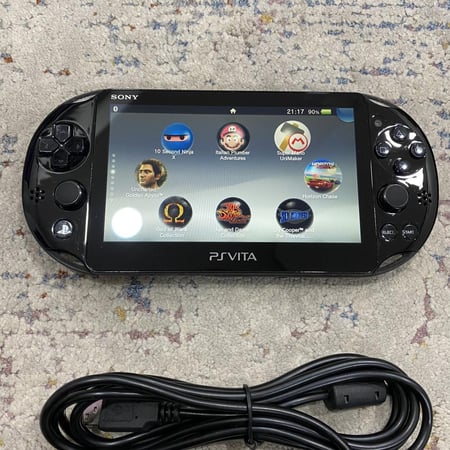 بي اس فيتا موديل 2000 مستعمل - اسود Ps Vita