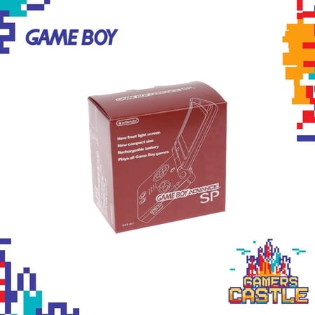 قيم بوي بالكرتون (احمر) (Game Boy SP)