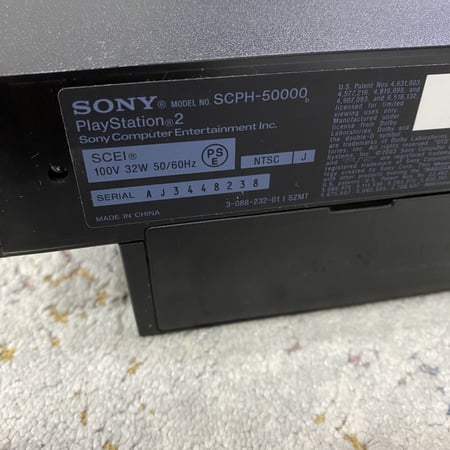 بلايستيشن 2 فات مع مجموعة العاب.(Playstation 2).