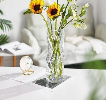 مزهرية زجاجية مودرن ستايل