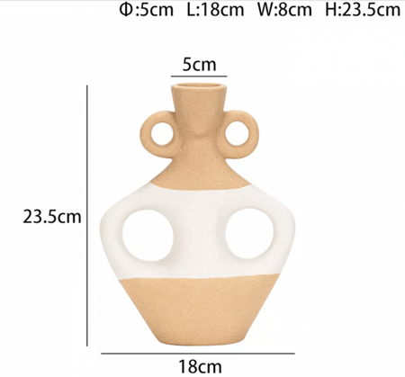 مزهرية زهرة البورسلين سيراميك