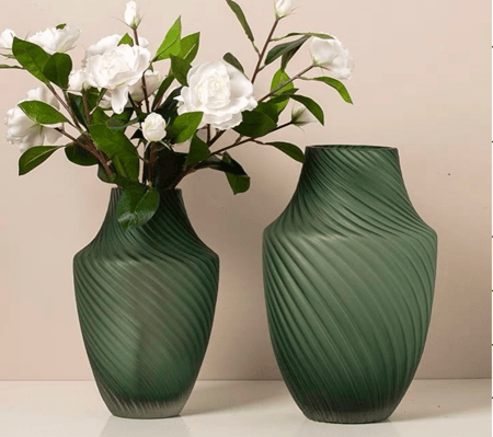 مزهرية زجاجية