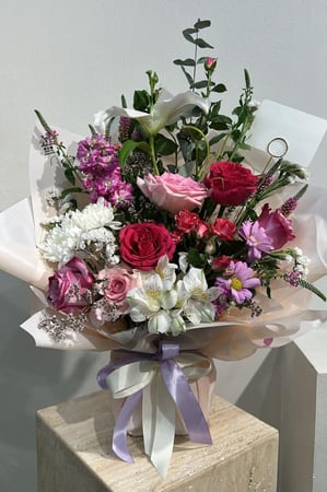 باقة ورد طبيعي