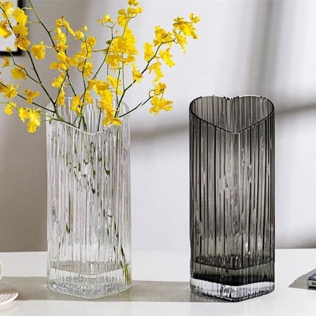 مزهرية هارت لايف زجاجية