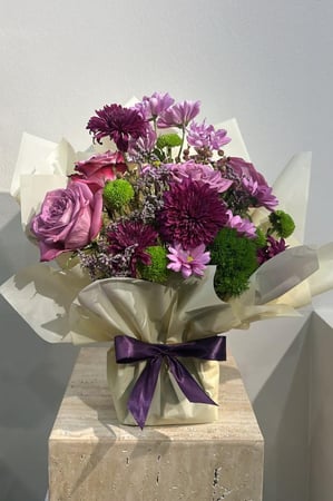 باقة ورد طبيعي