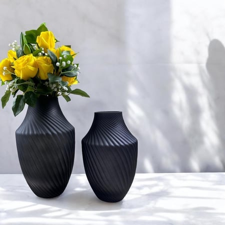 مزهرية زجاجية