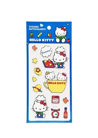 ملصقات من سلسلة هيلو كيتي - فن سكول سيزون - B