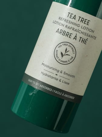 لوشن مرطب منعش بمستخلص شجرة الشاي