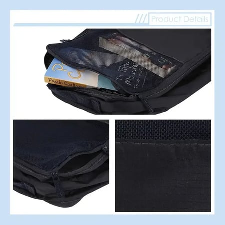 حقيبة حذاء ضد الماء باللون الأسود مناسبة للسفر المقاس: 32×23×11 سم