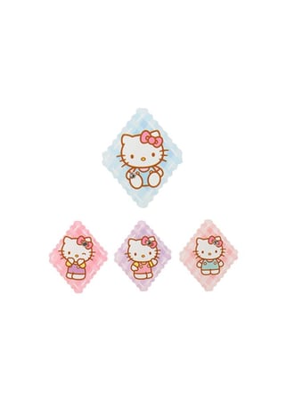 مجموعة مشابك شعر صغيرة - هيلو كيتي