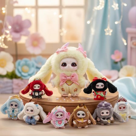 صندوق المفاجآت دمية فينيل من ميني سو السعودية