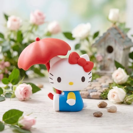 مغناطيس ثلاجة هيلو كيتي كلاسيك ثلاثي الأبعاد (مظلة)