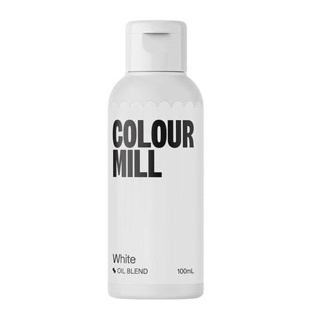 لون أبيض ( White ) زيتي 100مل | Colour Mill