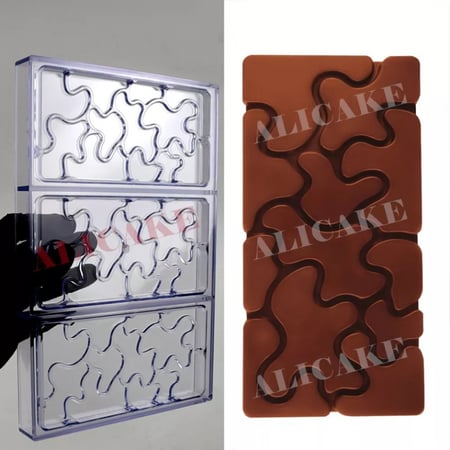 قالب شوكولاتة ألواح | مقاس اللوح 15.5×8 سم(124)