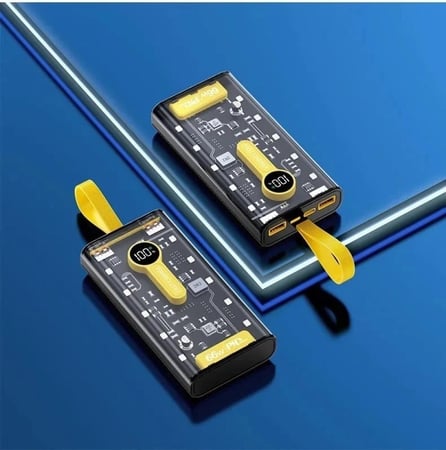 شاحن متنقل بقوة 50.000 ملي امبير - 22.5 واط