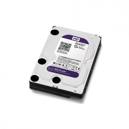 WD20PURX  ITEM CODE: WD20PURX   WESTERN DIGITAL 2TB PURPLE SATA INTERNAL HARD DRIVE  وحدة تخزين سعة 2 تيرا بايت