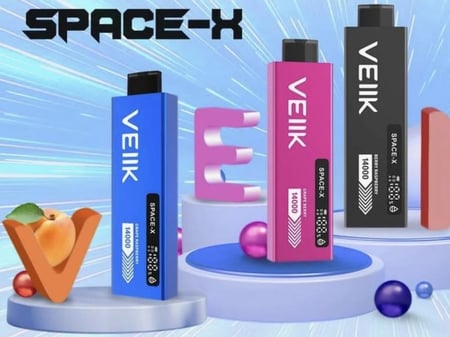 سحبه فيلك 14000 شفطة - VEIIK spacex 14000 puff