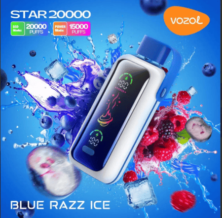 سحبة فوزول ستار 20000 موش 50 نيكوتين Vozol Star 20000 Puffs