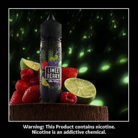 لايم بيري فيب 60 مل 12-18 مج Limee Berry VAPE