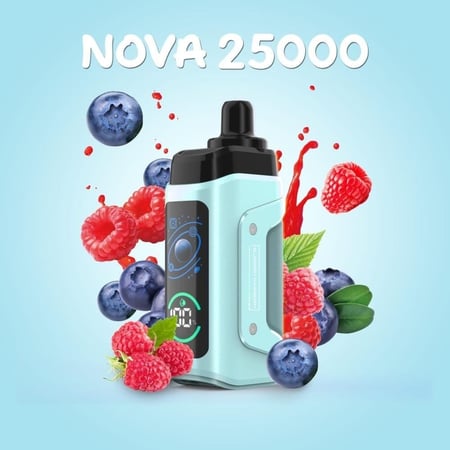 سحبة نوفا قو تو ماجيك NOVA GO2MAGIC PUFFS 25000