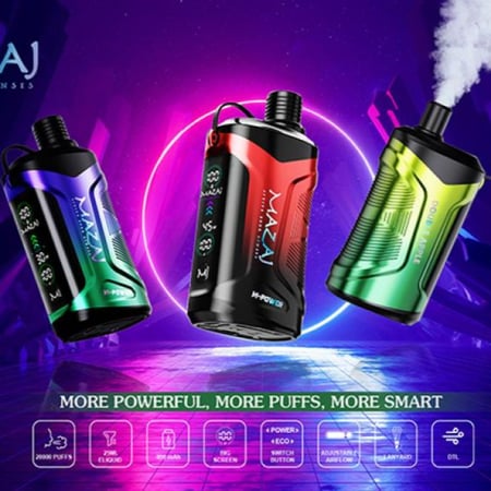 شيشة مزاج 20,000 سحبة | Mazaj M-Power