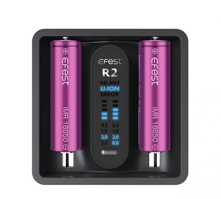 شاحن بطاريات ايفست efest iMate R2