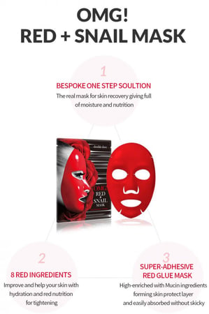 [double dare] OMG! Red+Snail Mask