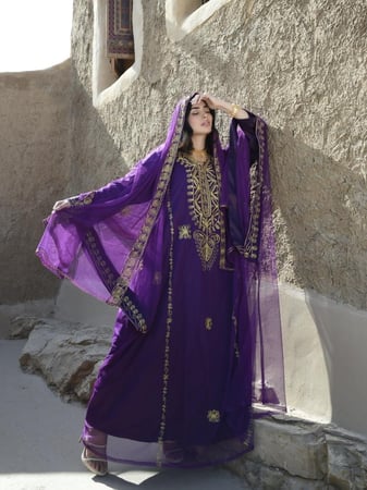 ثوب النشل "بنفسجي"