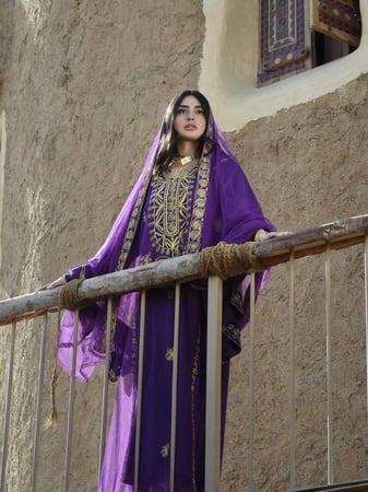 ثوب النشل "بنفسجي"