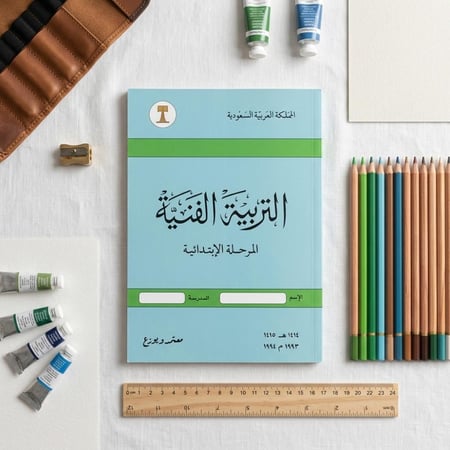 دفتر - كتاب التربية الفنية
