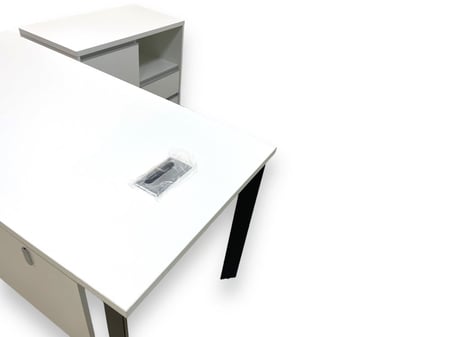 اسعار طاولة خشب مكتب 140 مودرن ابيض - المود الحديث