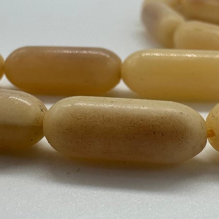 سبحة عظم نعام ملمس ناعم 33خرزه