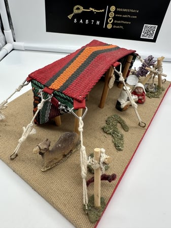 تحفة فنية بيت شعر صناعة يدوية