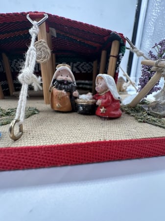 تحفة فنية بيت شعر صناعة يدوية