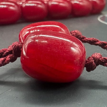 سبحة فاتورن لون دم غزال